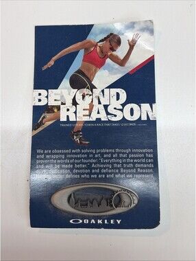 New Oakley Pin 2012 London Summer Olympics Promo X Metal Display Rare With Card